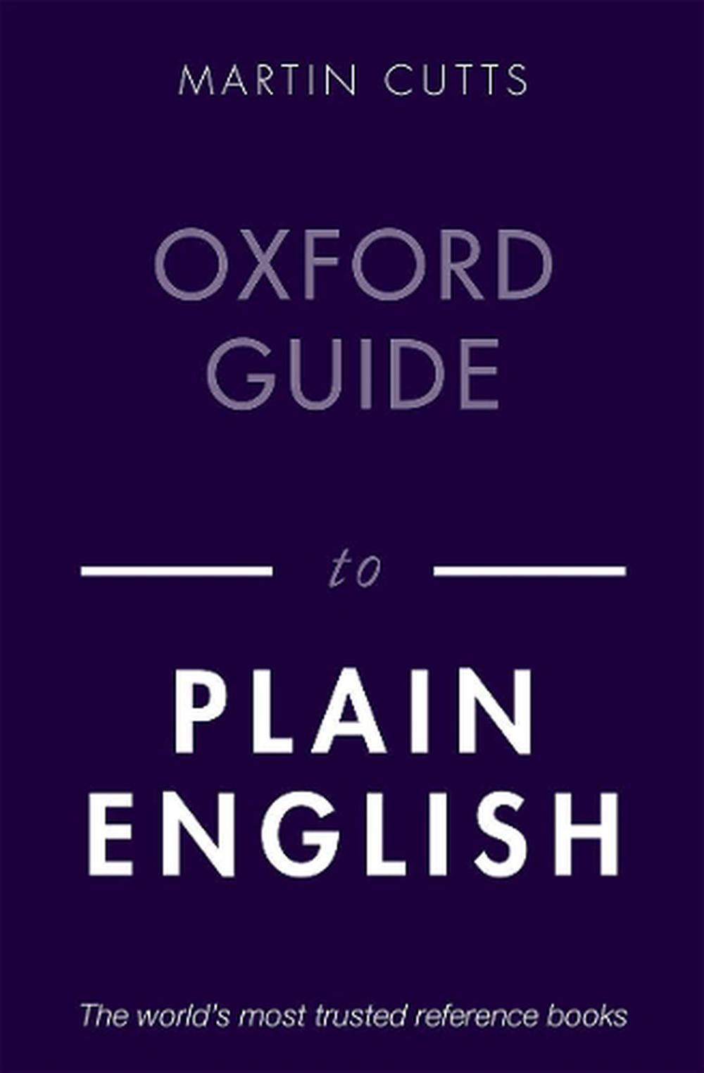 Oxford Guide to Plain English, 5th Edition, 9780198844617