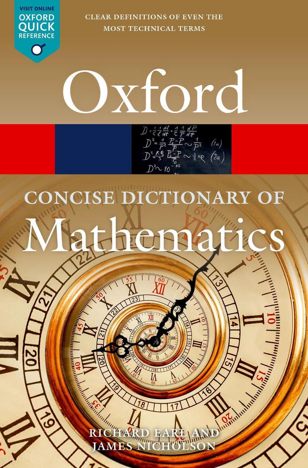 The Concise Oxford Dictionary of Mathematics, 9780198845355