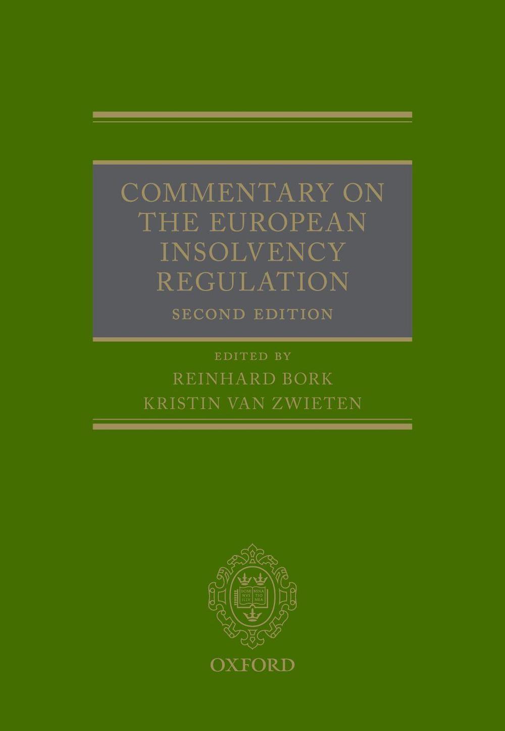Commentary on the European Insolvency Regulation, 9780198852117