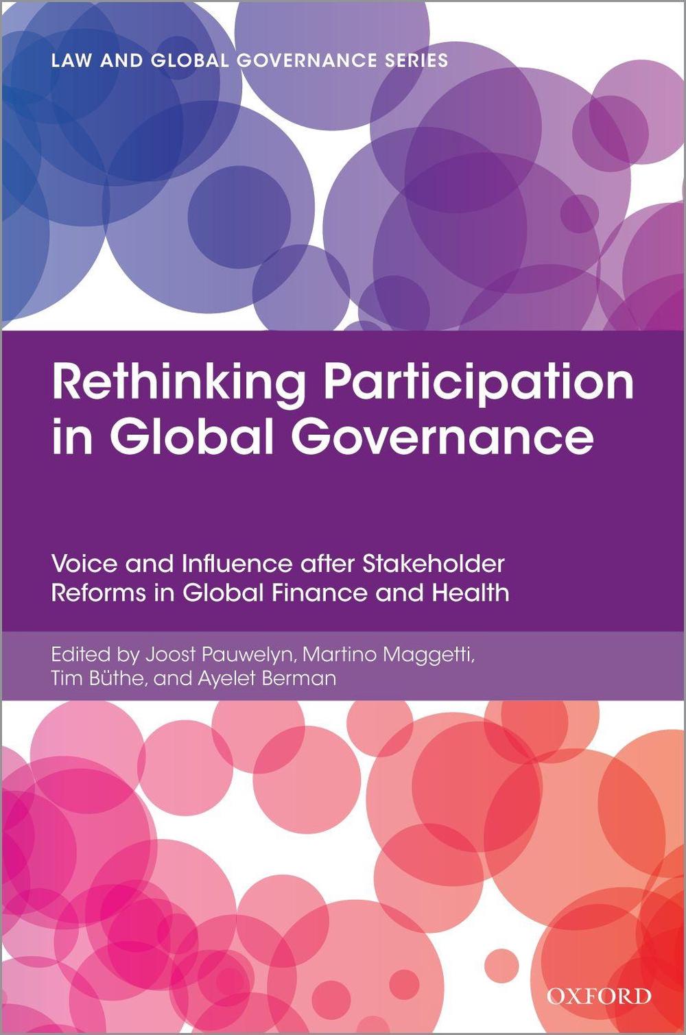 Rethinking Participation in Global Governance, 9780198852568