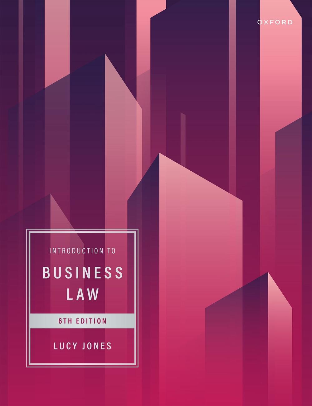 Introduction to Business Law, 9780198868736