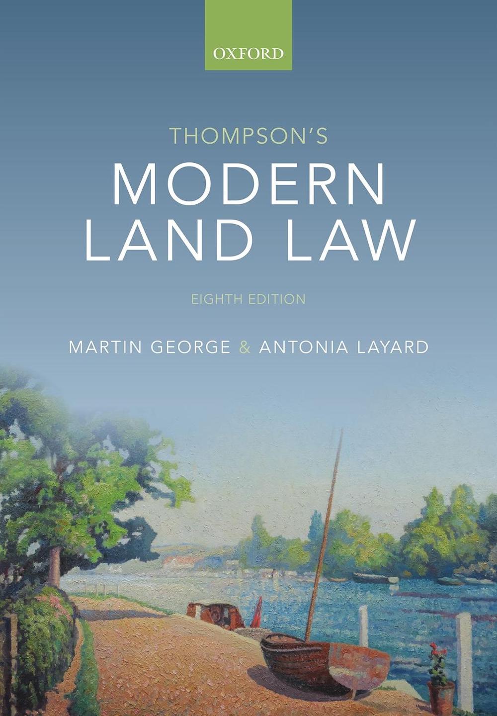 Thompson's Modern Land Law, 8th Edition, 9780198869061