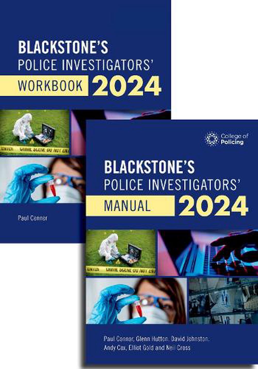 Blackstone's Police Investigators Manual and Workbook 2024, 9780198891079