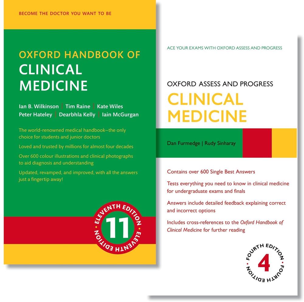 Oxford Handbook of Clinical Medicine and Oxford Assess and Progress: Clinical Medicine pack, 9780198912842