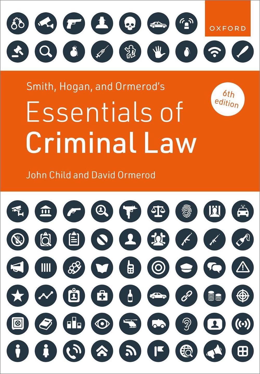 Smith, Hogan, and Ormerod's Essentials of Criminal Law, 9780198925040