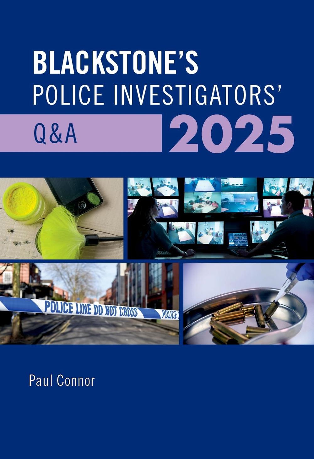 Blackstone's Police Investigators' Q&A 2025, 9780198928508