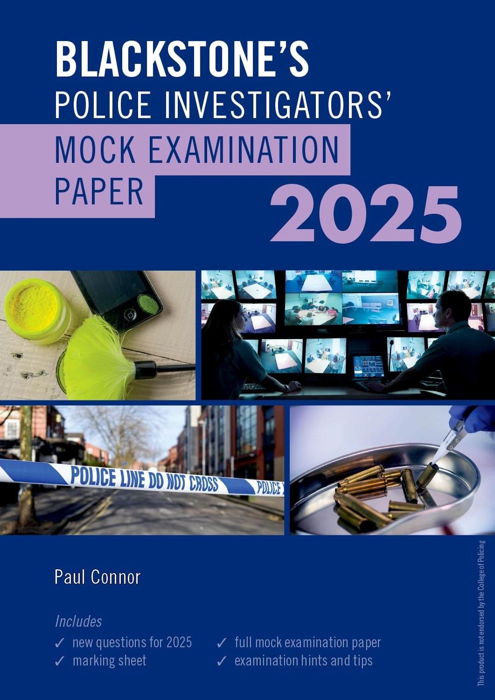 Blackstone's Police Investigators Mock Exam 2025, 9780198935995