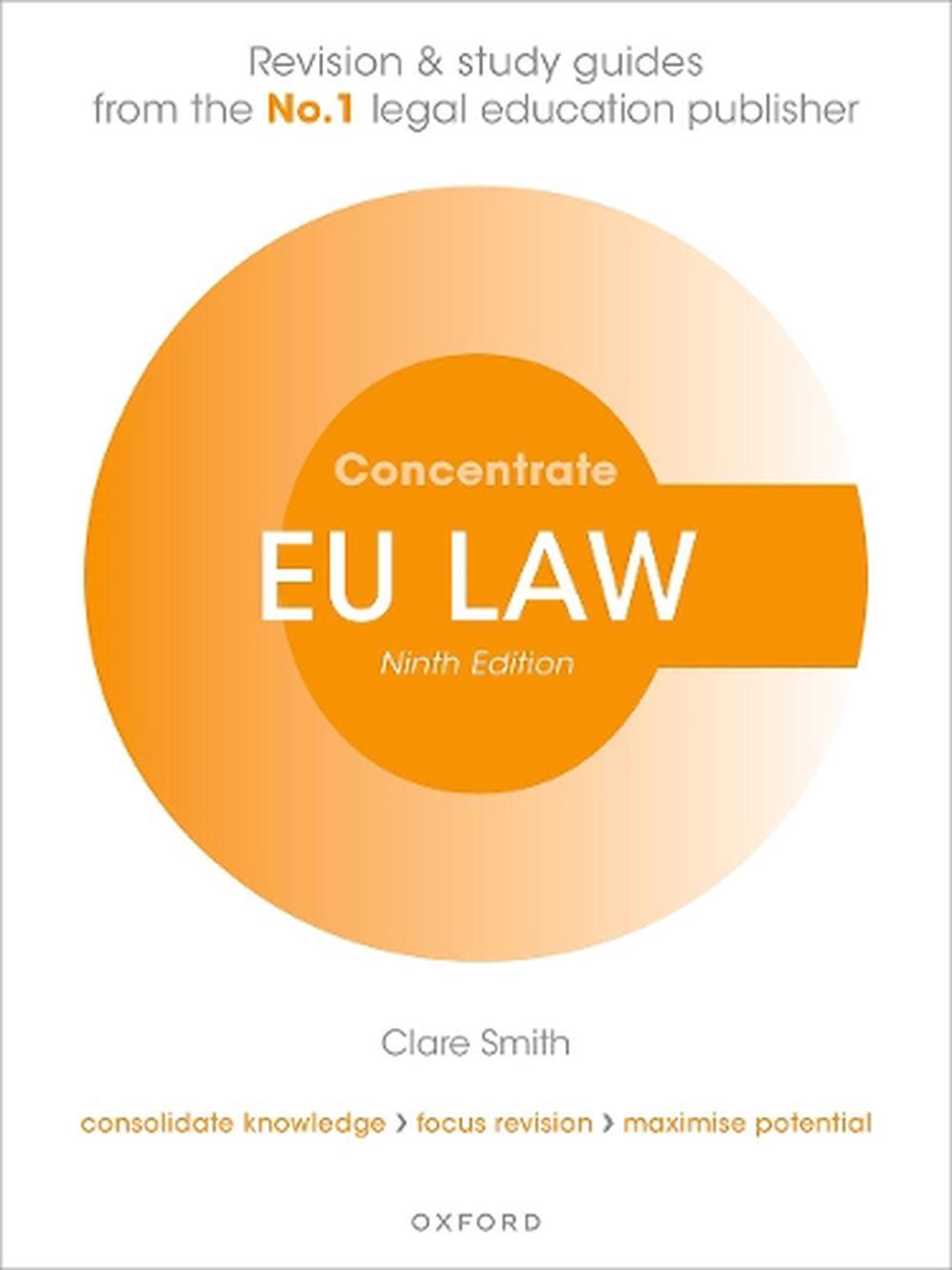 EU Law Concentrate, 9780198949787