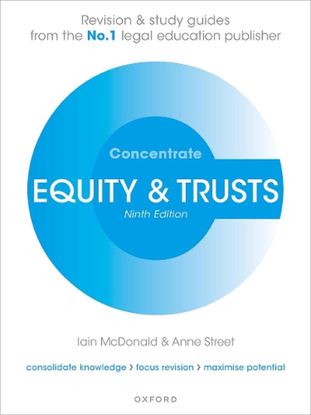 Equity and Trusts Concentrate, 9780198949886