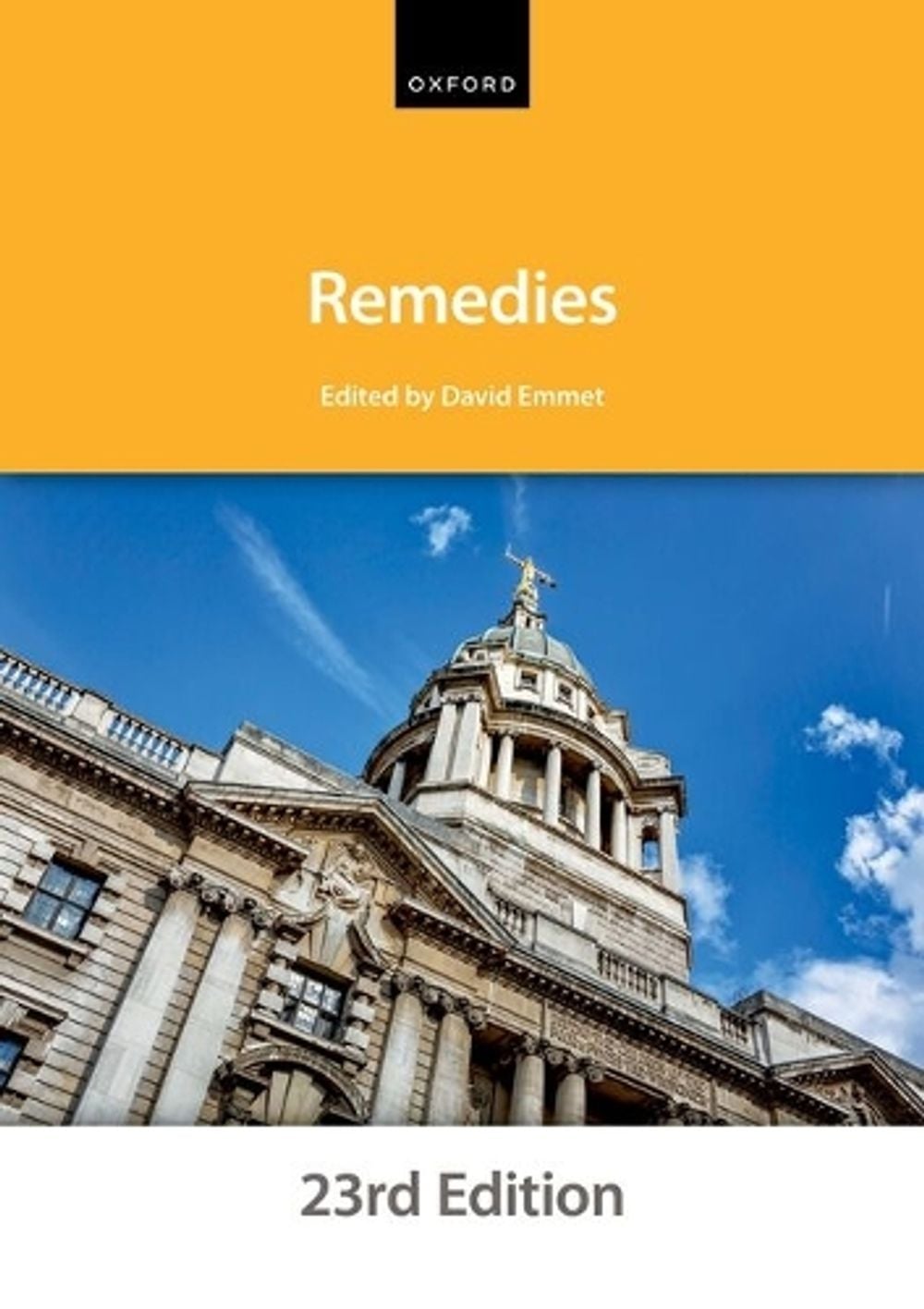 Remedies, 23rd Edition by The City Law School - ISBN: 9780198991847