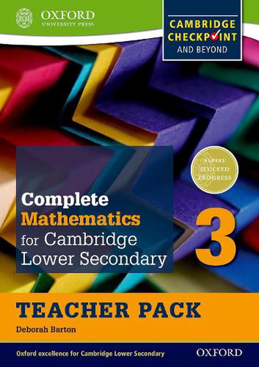 Complete Mathematics For Cambridge Lower Secondary Teacher Pack 3 By ...