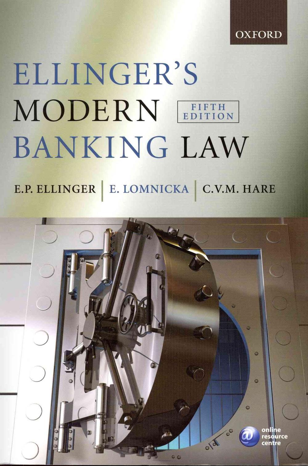 Ellinger's Modern Banking Law, 9780199232093