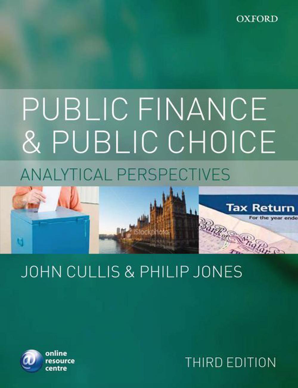 Public Finance and Public Choice, 9780199234783