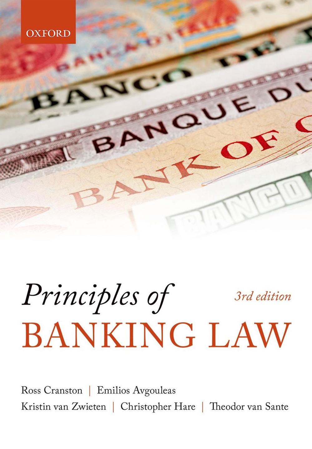 Principles of Banking Law, 9780199276080