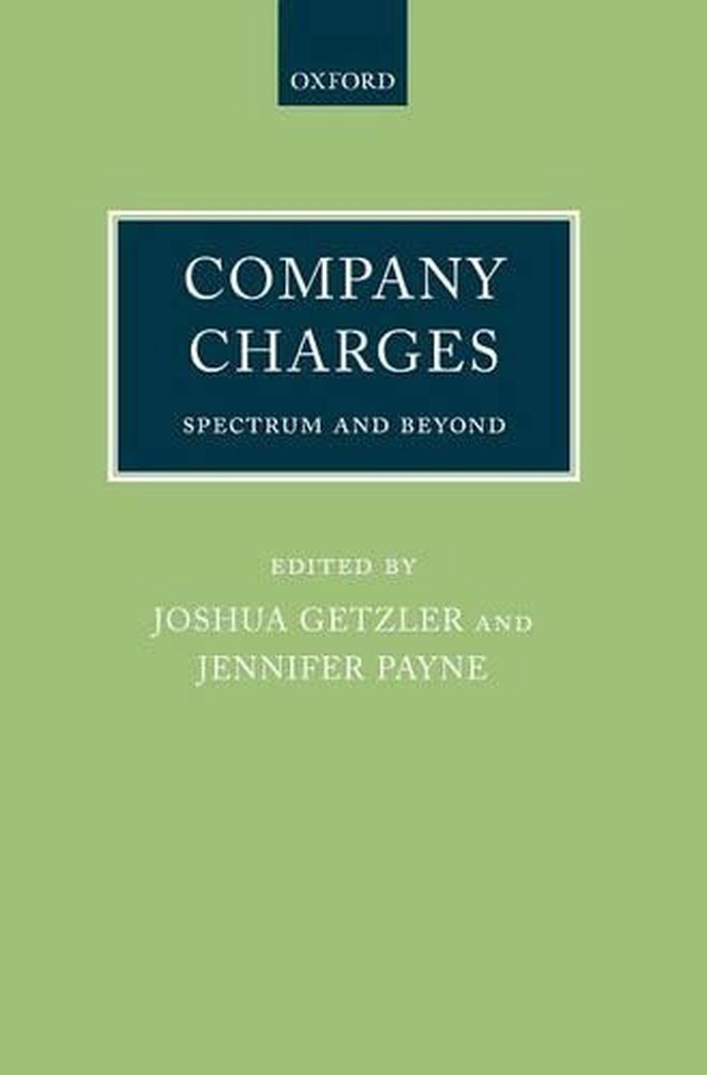 Company Charges, 9780199299935