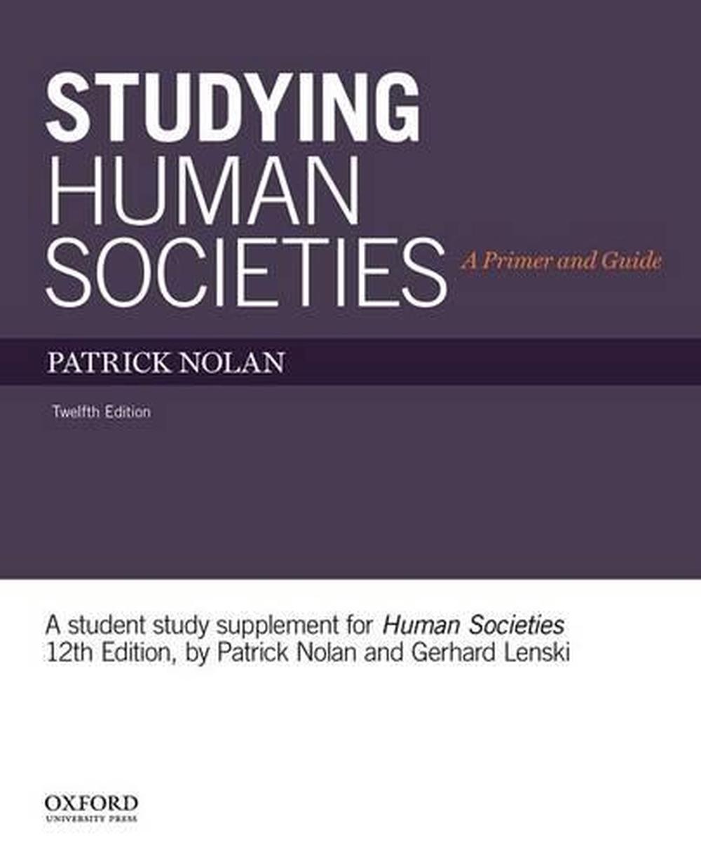 Human Societies SG, 12th Edition, 9780199375547