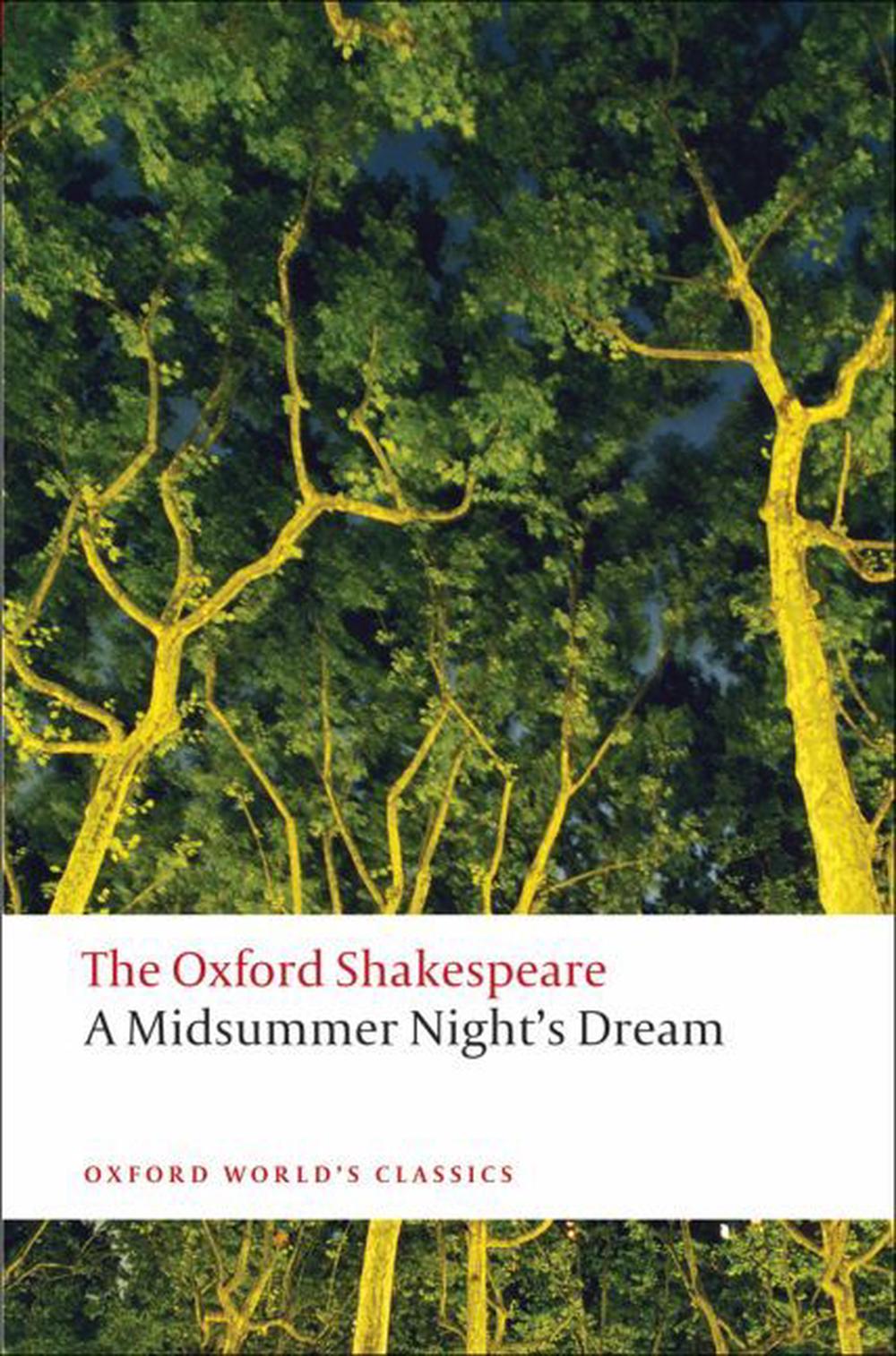 A Midsummer Night's Dream: The Oxford Shakespeare, 9780199535866