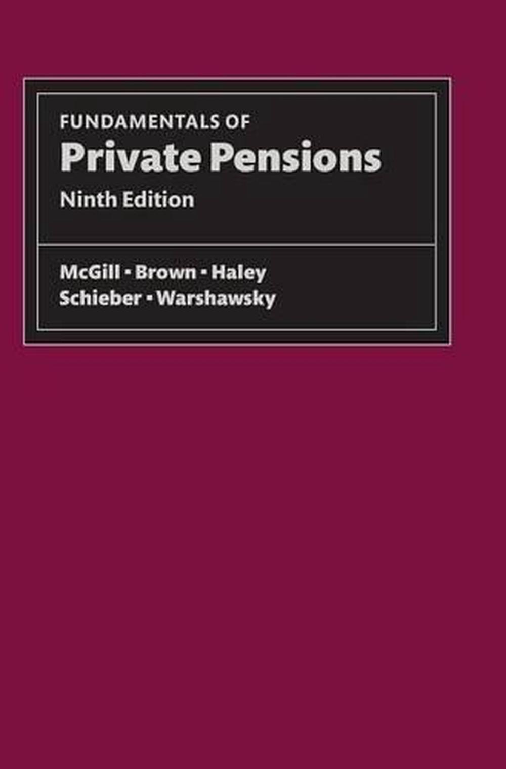 Fundamentals of Private Pensions, 9780199544516