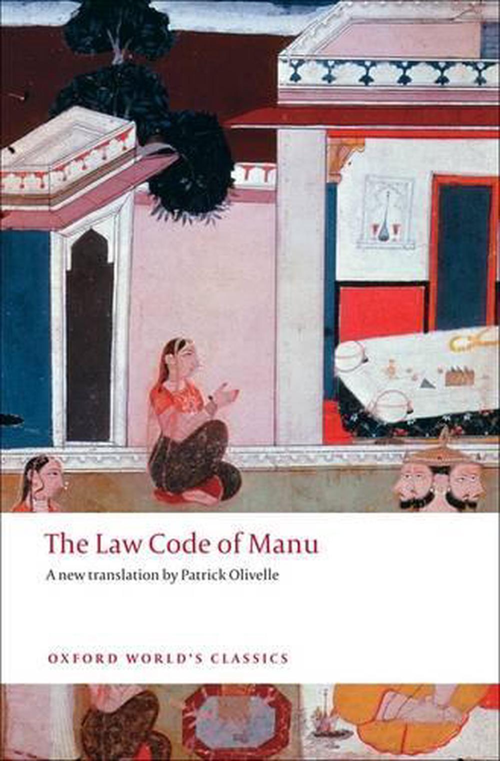 The Law Code of Manu, 9780199555338
