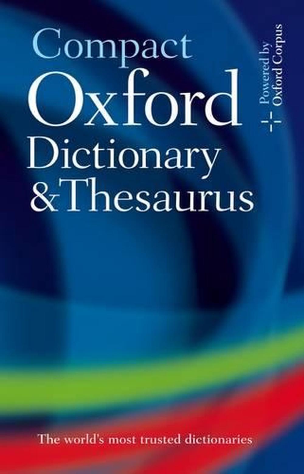 Compact Oxford Dictionary & Thesaurus, 9780199558476