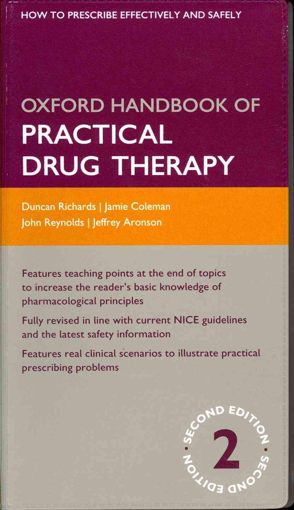 Oxford Handbook of Practical Drug Therapy, 9780199562855