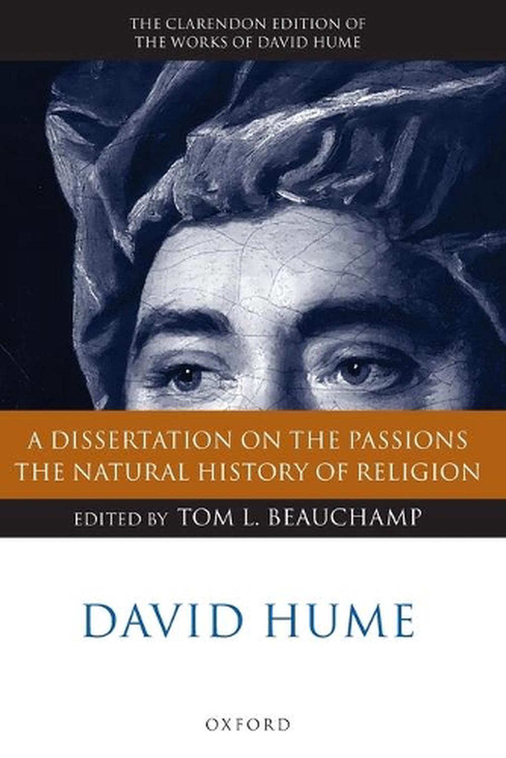 David Hume: A Dissertation on the Passions; The Natural History of Religion, 9780199575749