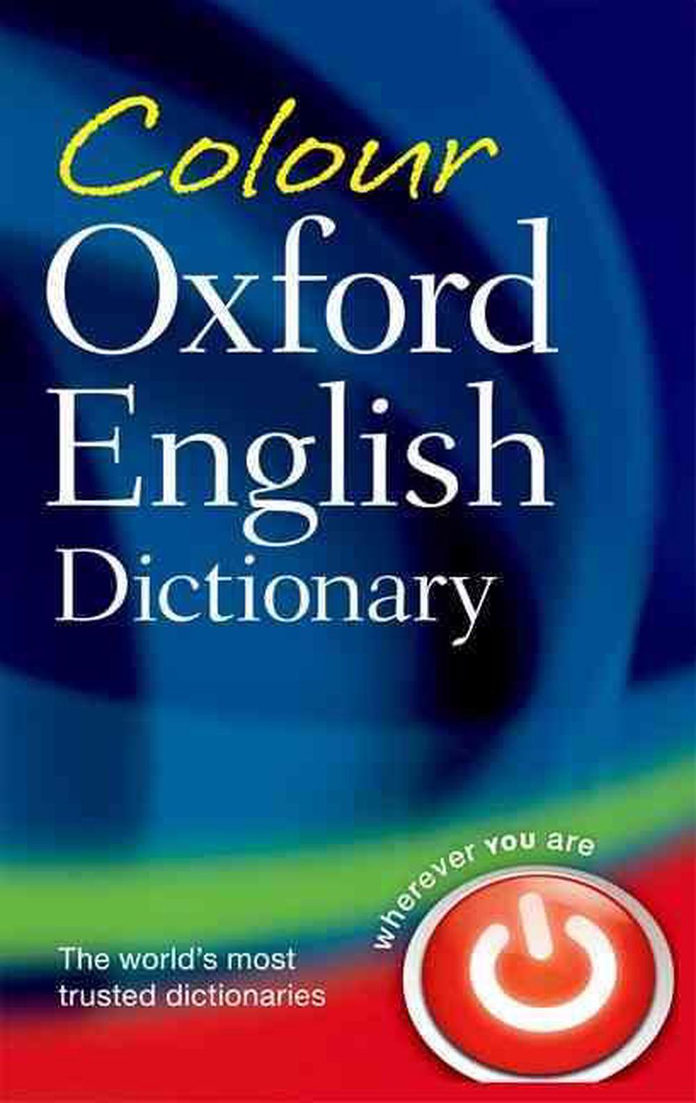 Colour Oxford English Dictionary by Oxford Languages, Paperback
