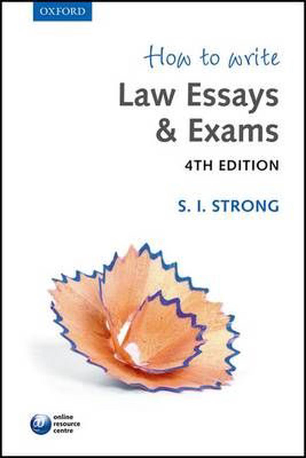 how to write a law essay book