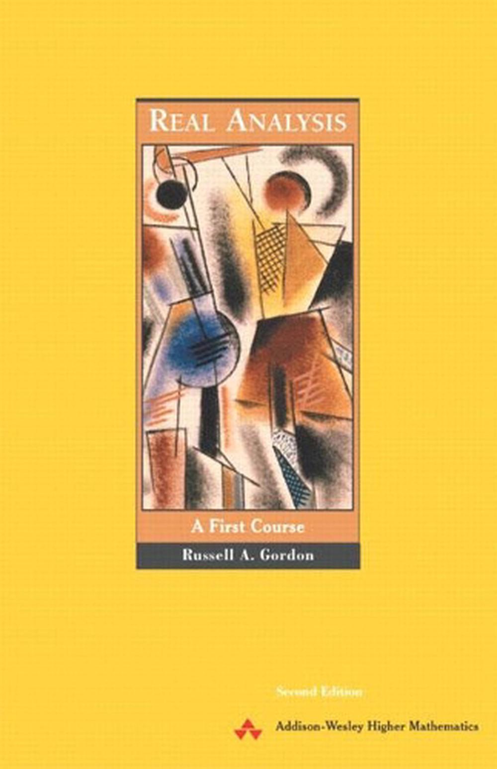 Real Analysis, 9780201437270