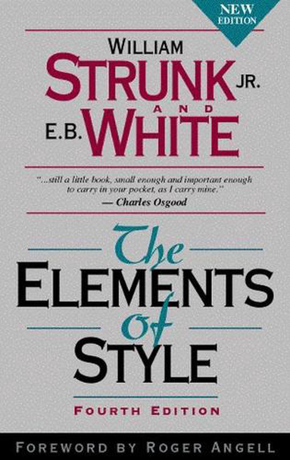 9780205309023　online　4th　Style,　The,　by　Buy　Nile　Edition　Paperback,　William　of　at　The　Elements　Strunk,