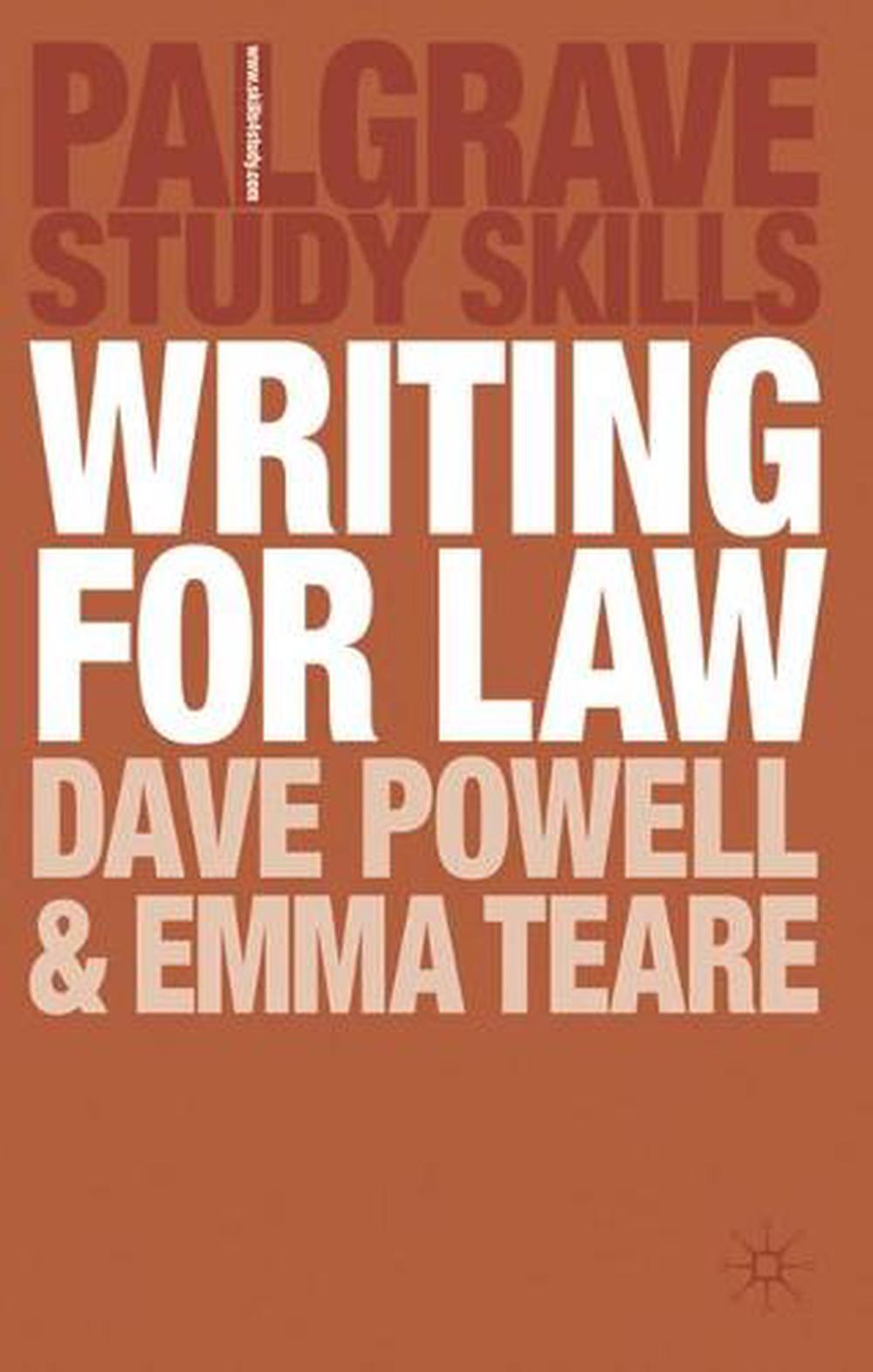 Writing for Law, 9780230236448