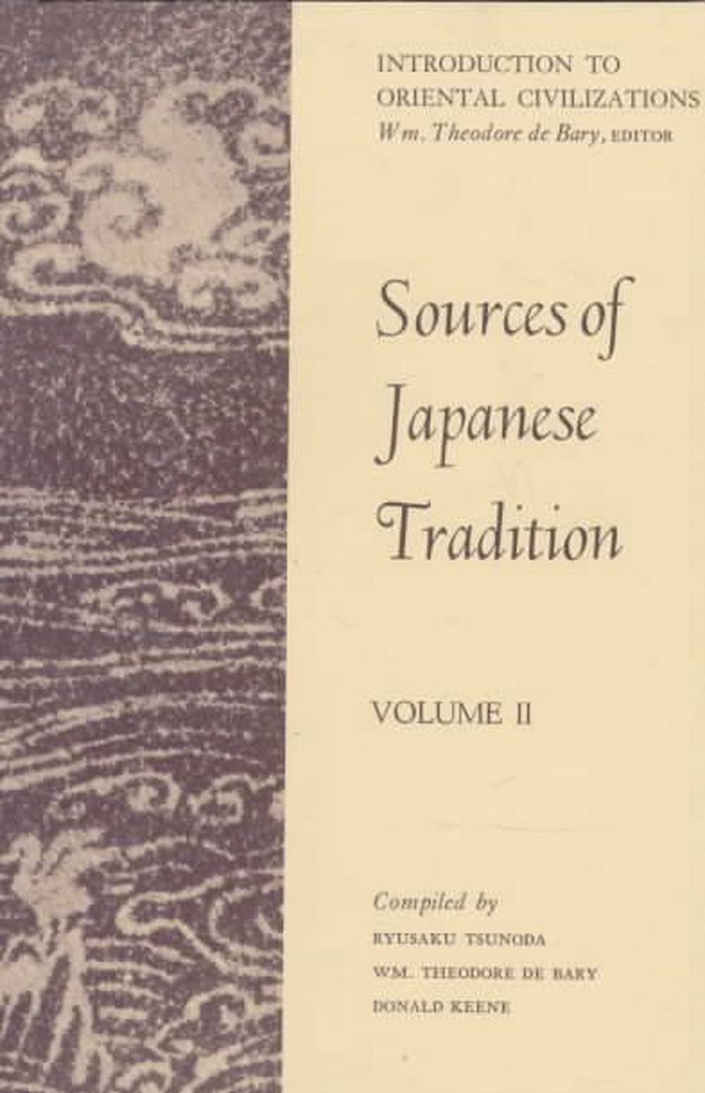 Sources of Japanese Tradition by William Theodore De Bary, Paperback ...