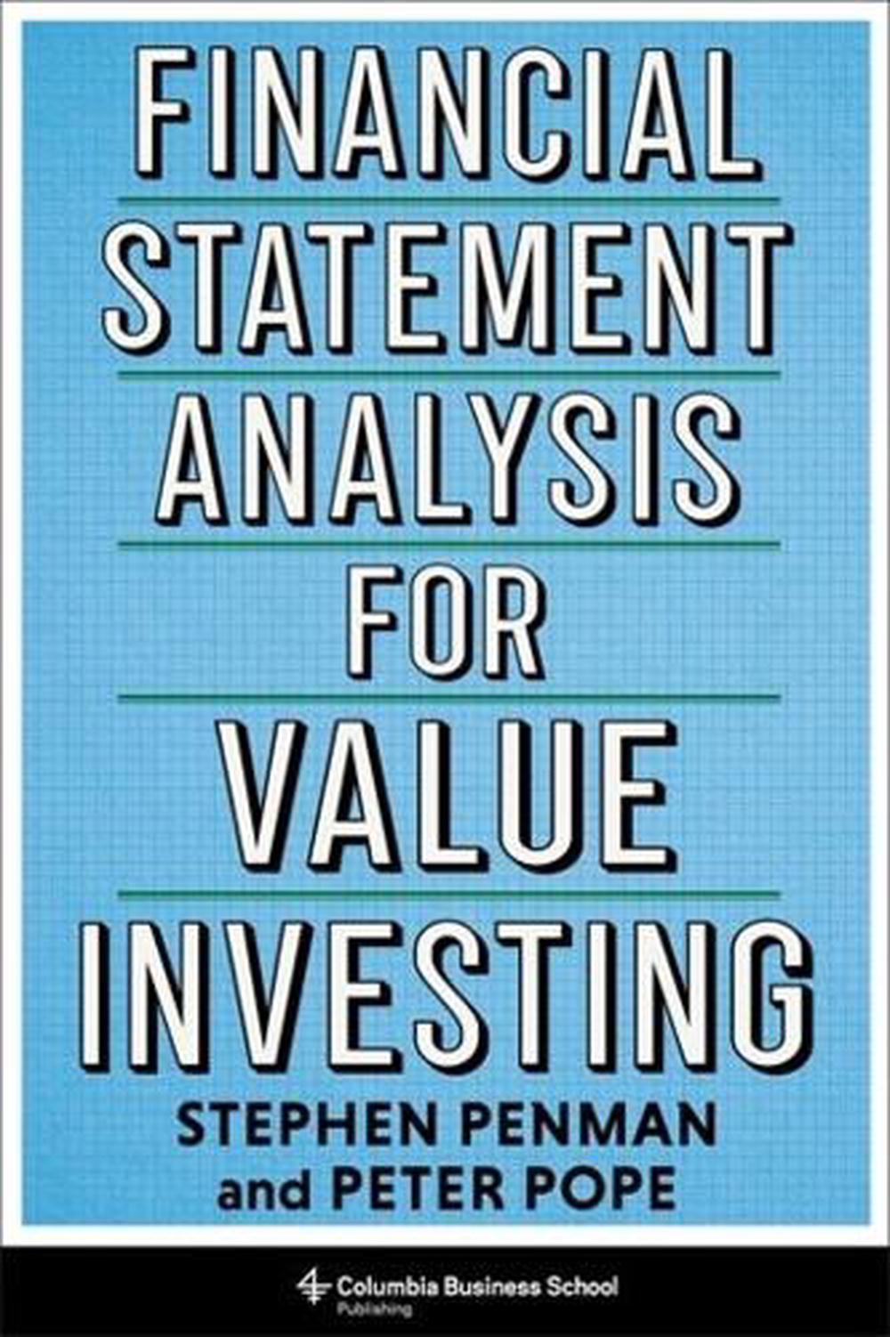 Financial Statement Analysis for Value Investing, 9780231215688