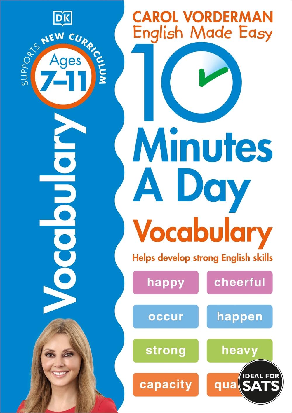 10 Minutes a Day Vocabulary by Carol Vorderman - ISBN: 9780241183854