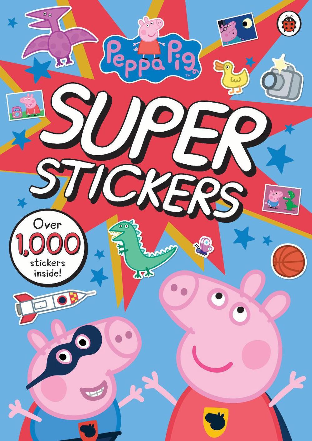 Peppa Pig Super Stickers Activity Book by Peppa Pig, Paperback