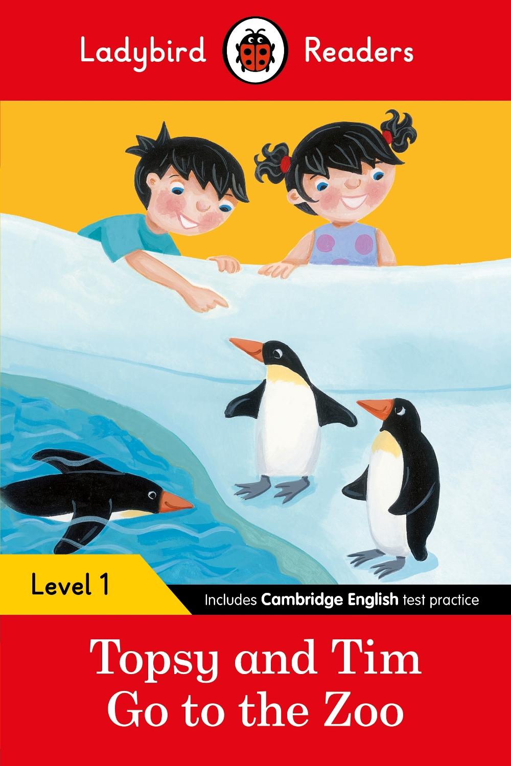 Ladybird Readers Level 1 - Topsy and Tim - Go to the Zoo (ELT Graded Reader) by Jean Adamson - ISBN: 9780241254141