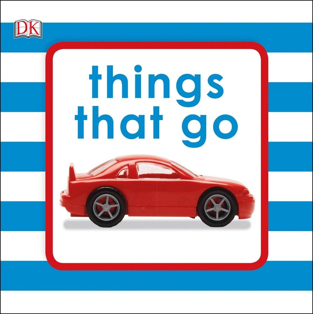 Squeaky Baby Bath Book Things That Go by DK - ISBN: 9780241261910