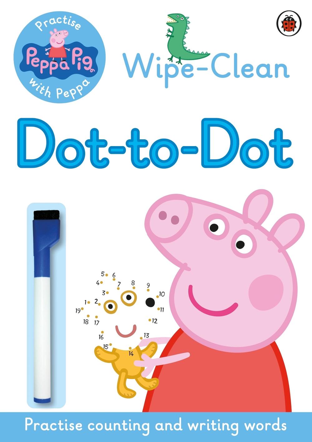 Peppa Pig: Practise with Peppa: Wipe-clean Dot-to-Dot, 9780241294659