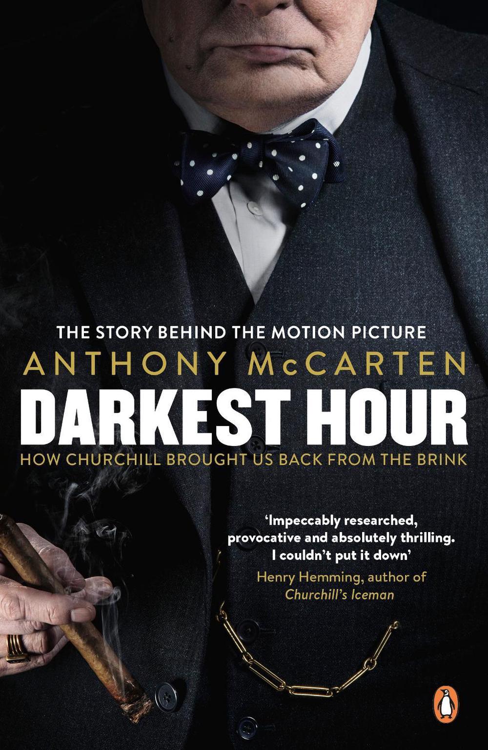 Darkest Hour By Anthony Mccarten Paperback 9780241340936