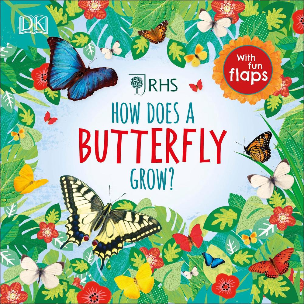 RHS How Does a Butterfly Grow? by DK - ISBN: 9780241355466