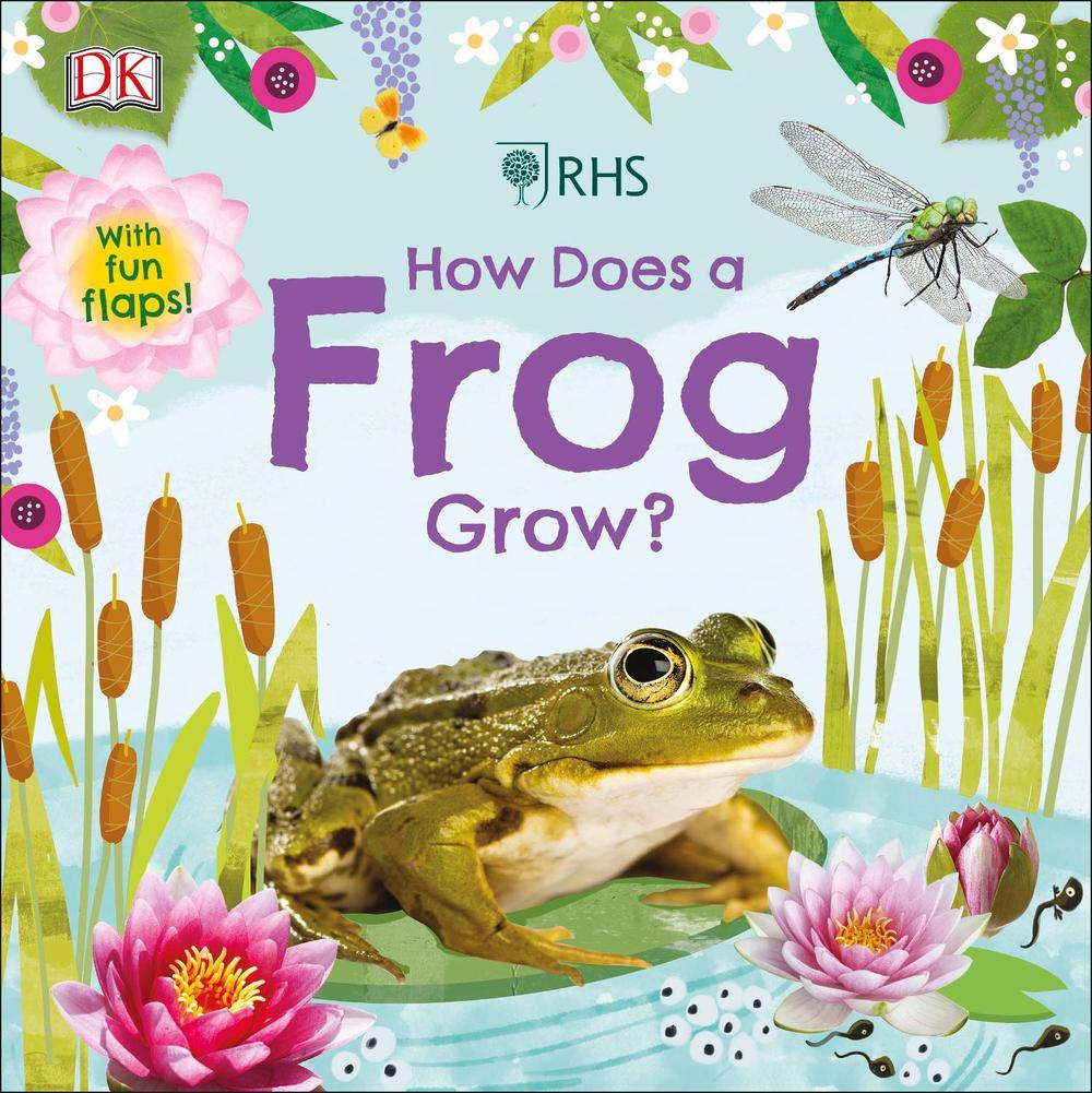 RHS How Does a Frog Grow? by DK - ISBN: 9780241395783
