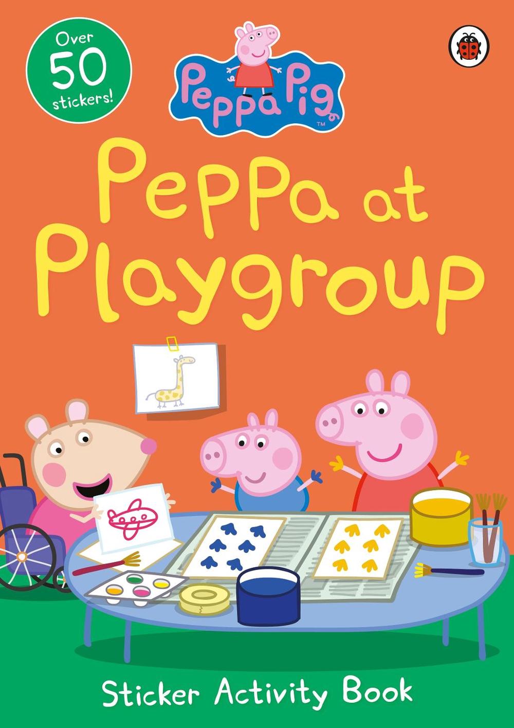 Peppa Pig: Peppa at Playgroup Sticker Activity Book, 9780241411940
