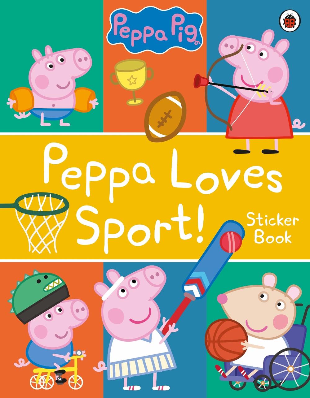 Peppa Loves Sport! Sticker Book by Peppa Pig, Paperback, 9780241412077