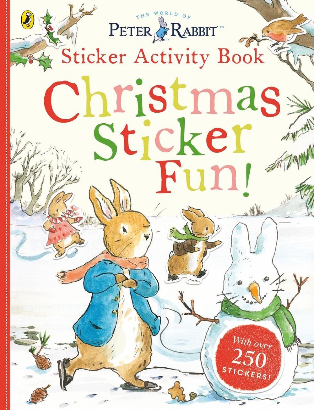 Peter Rabbit Christmas Fun Sticker Activity Book by Beatrix Potter - ISBN: 9780241433607
