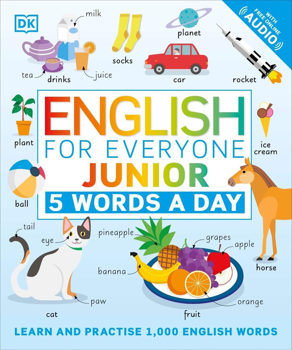 English for Everyone Junior 5 Words a Day by DK - ISBN: 9780241439425