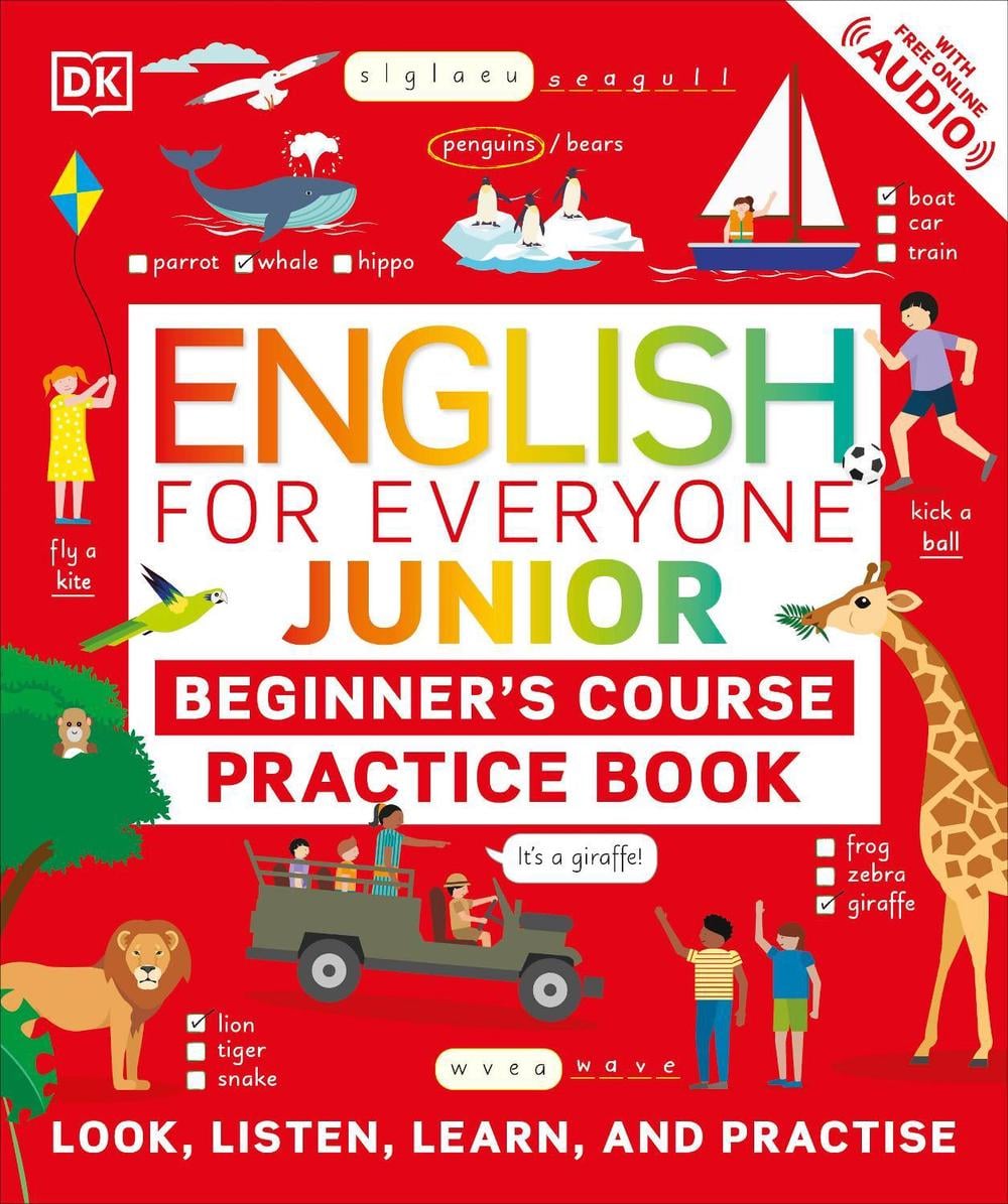 English for Everyone Junior Beginner's Practice Book by DK - ISBN: 9780241471135