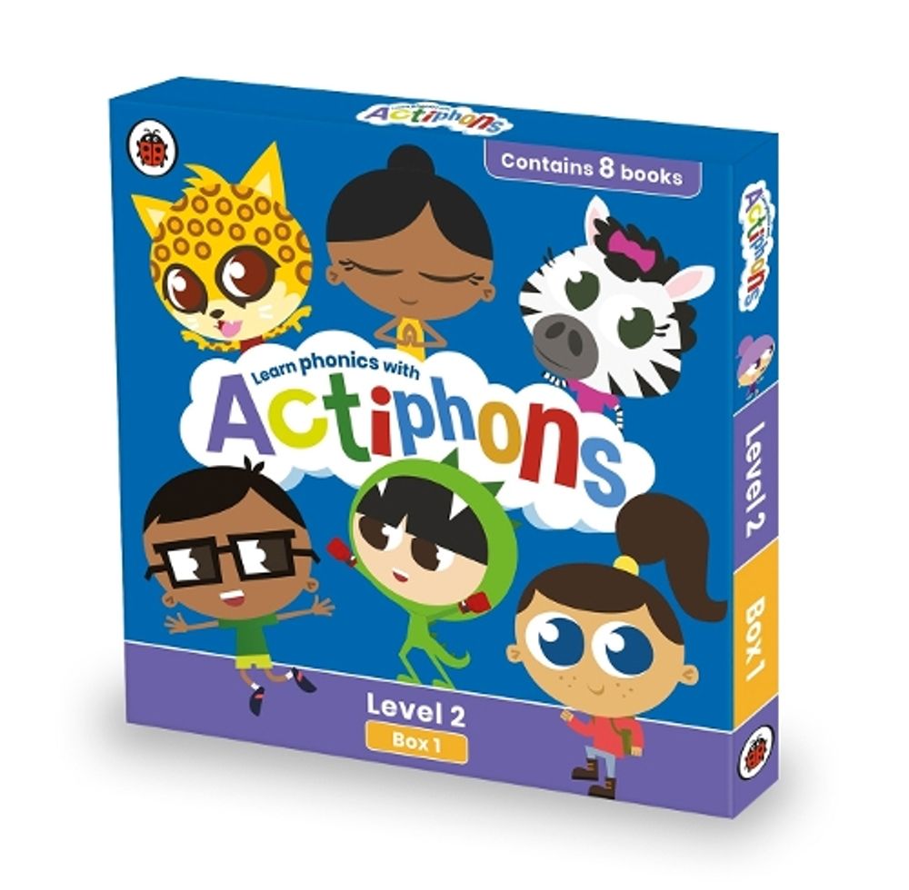 Actiphons Level 2 Box 1: Books 1-8 by Ladybird - ISBN: 9780241488706