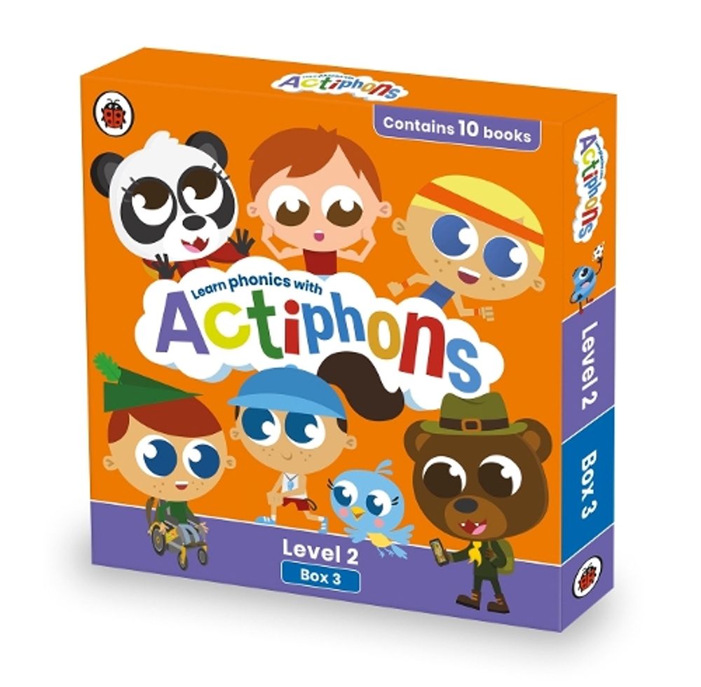 Actiphons Level 2 Box 3: Books 19-28 by Ladybird - ISBN: 9780241488720