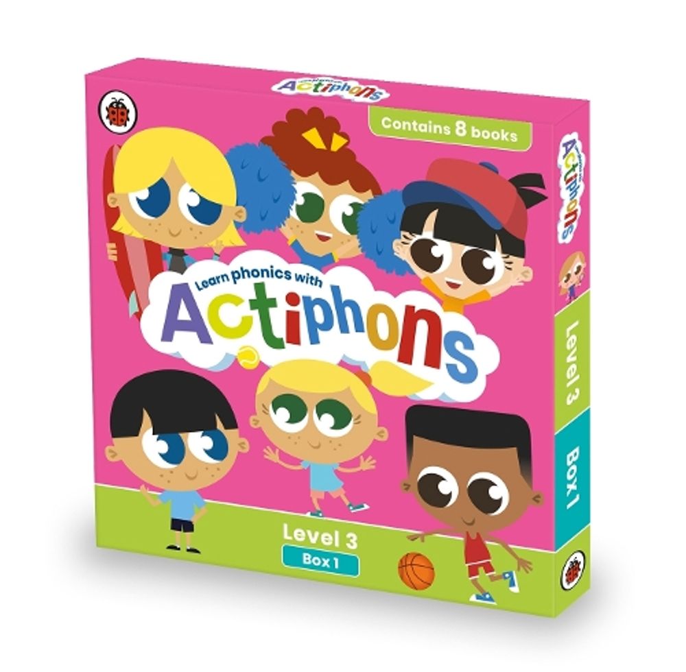 Actiphons Level 3 Box 1: Books 1-8 by Ladybird - ISBN: 9780241488737