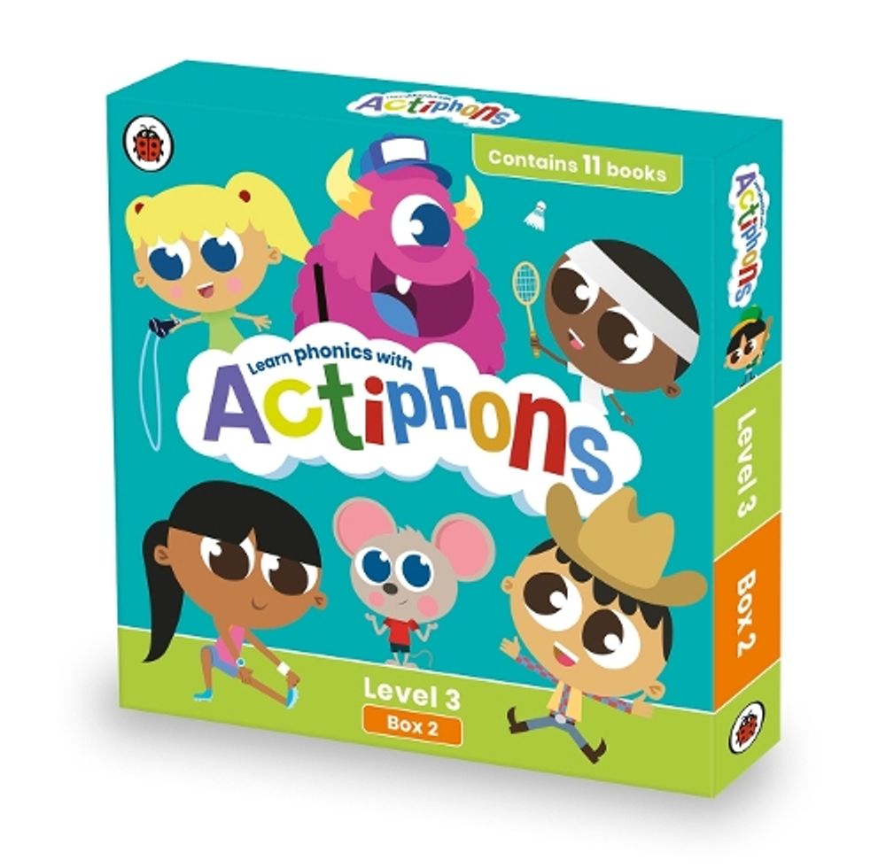 Actiphons Level 3 Box 2: Books 9-19 by Ladybird - ISBN: 9780241488744